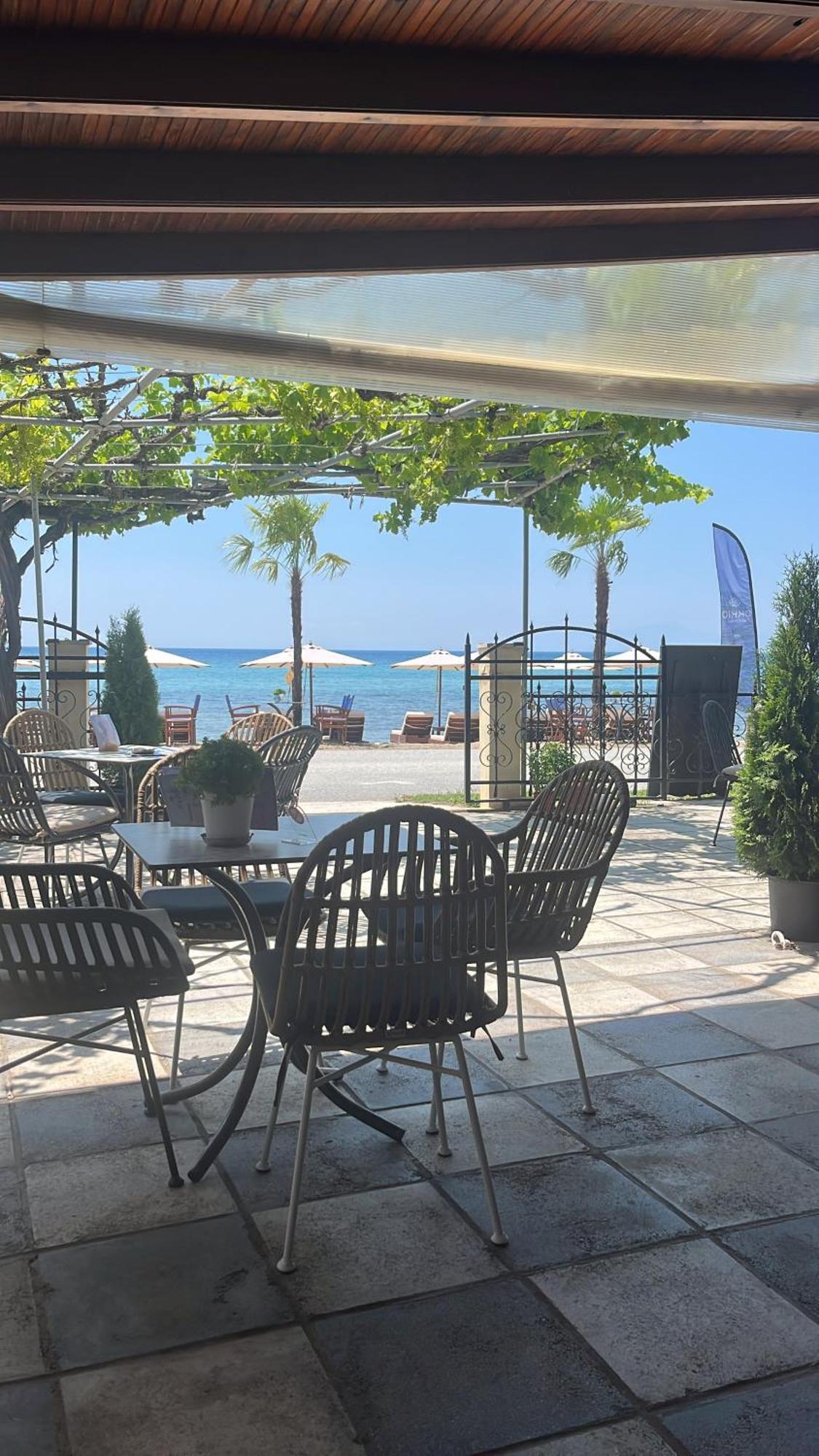 Appartamento Okkio Sea View Vergia Esterno foto